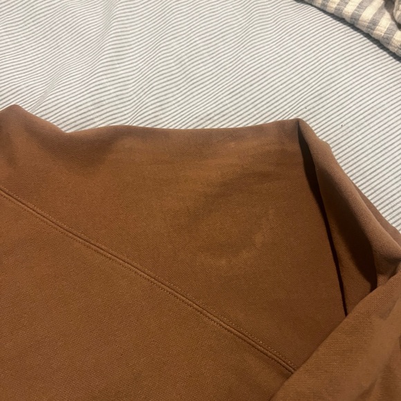 Brunette The Label NYBF Half Zip Sweatshirt XS/S - Picture 4 of 6